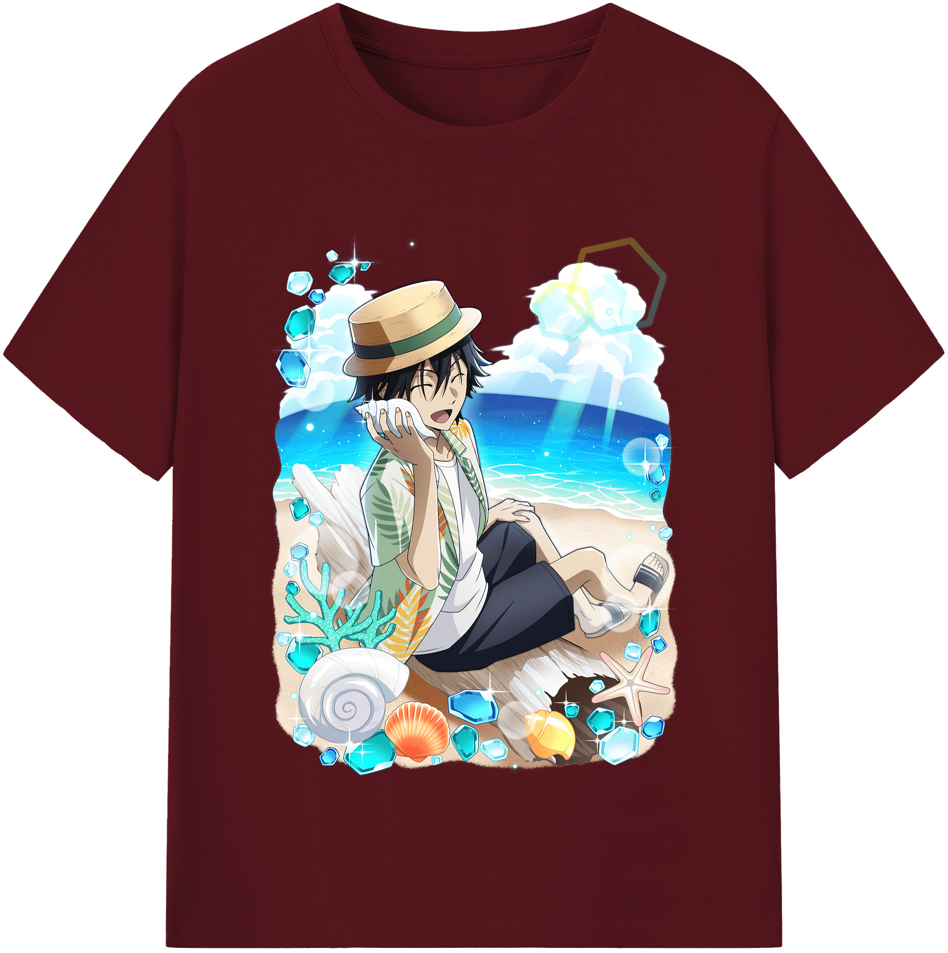 （画像用） 文豪ストレイドッグス Bungo Stray Dogs 綿100％半袖Tシャツ（フロントプリント）